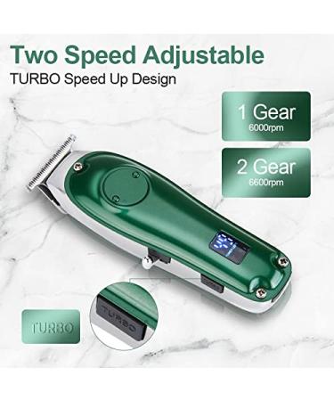 Professional Hair Clippers & Beard Trimmer with LCD Display | Rechargeable Hair Cutting Tools for Men - US Plug - Buy Online on GoSupps.com