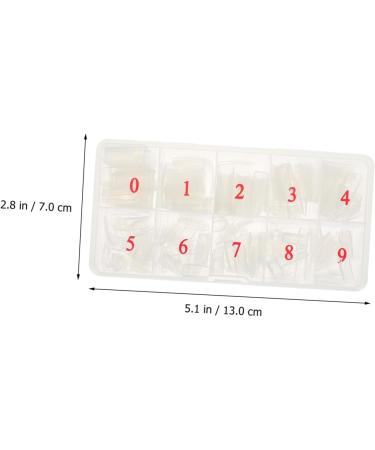 POPETPOP 1 Set nail set nail polishing file nail grinding bar press on nails nail file strips full cover coffin nails nail polishing buffers false finger nails tool natural Stainless steel 13X7cm Assorted Color 3 - Buy Online on GoSupps.com
