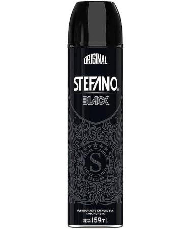 Stefano Black Desodorante / Deodorant Spray by Lournay 4.3 Oz (125 grs) by Stefano - Buy Online on GoSupps.com