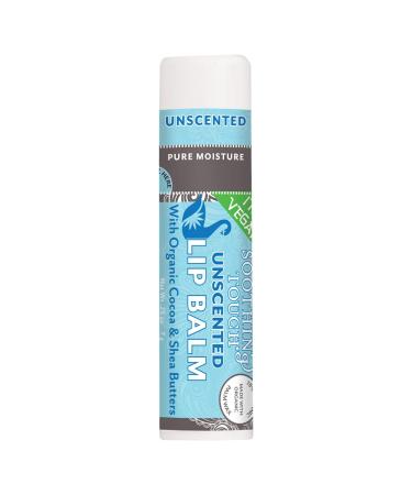 Soothing Touch Lip Balm  Vegan Unscented  0.25 Ounce - Buy Online on GoSupps.com