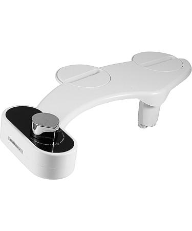 Non Electric Bidet - Dual Nozzle Cold Water Toilet Attachment for Bathroom - EU 3/8 - Buy Online on GoSupps.com