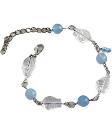 Oralgos Elegant Harz Chain Bracelet | Women's Delicate Pearl Wrist Decoration | Stylish Fish Chain Jewelry - Buy Online on GoSupps.com