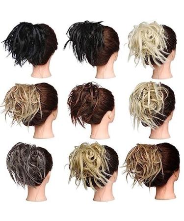 Tess Hair Part Dutt Tie - Smooth Hair Knot Updos | Affordable 45g Chestnut Brown Hair Extensions for Women - Buy Online on GoSupps.com