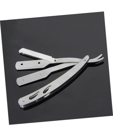 Minkissy Stainless Steel Vintage Razor for Men - Durable Inoxlm Tool with Holder - Buy Online on GoSupps.com