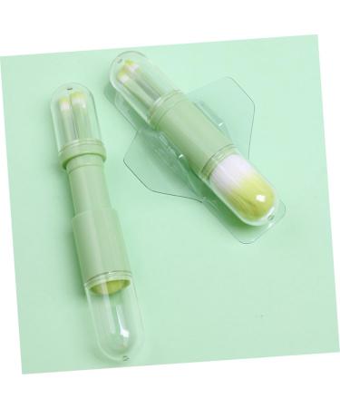 Beaupretty 3 Sets telescopic makeup brush kabuki eye makeup brush loose powder brush makeup blush brush face powder brush beginner makeup brush multitools portable Miss eyebrow brush plastic - Buy Online on GoSupps.com