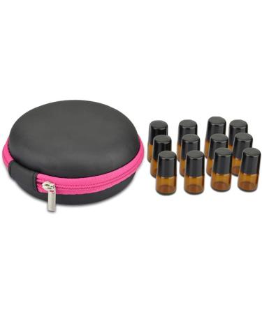 LURROSE 2 pcs Mini therisches l Aufbewahrungstasche Tragetasche mit Schaumstoffeinsatz f r 1ml & 2ml Flaschen | Internationale Lieferung - Buy Online on GoSupps.com