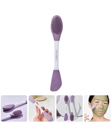 FOMIYES Face Scrubber Tool - Silicone Facial Cleaning Brush & Applicator | Double Head for Ultimate Cleanliness - Buy Online on GoSupps.com