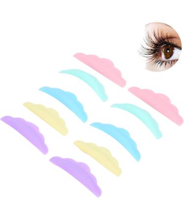 Buy 5 Pairs Silicone Eyelash Perming Shields - Colorful Lash Lift Pad Set for Perfect Makeup - Buy Online on GoSupps.com