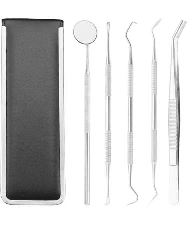 Pet Tooth Probe 5 Piece Set in Addition to Dental Calculus Except Bad Breath Cleaning Oral Tools Beautiful Teeth Cleaning Teeth Pet Tools - Buy Online on GoSupps.com