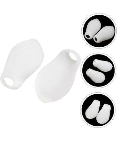 Healeved Little Toe Corrector Set - 6 Pairs Nursing Toe Protectors for Bunion, Hammer Toe, and Toe Separation - P04 White x3pcs - Buy Online on GoSupps.com