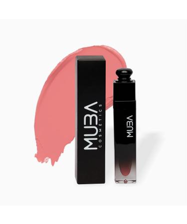 MUBA COSMETICS Liquid Lipstick - 24 Hour Waterproof Long Lasting  None- Transferable & High-Pigment Lip Makeup  Lipstick for Women - Liquid Lipsticks  Perfect Beauty Gifts (Blow Me)