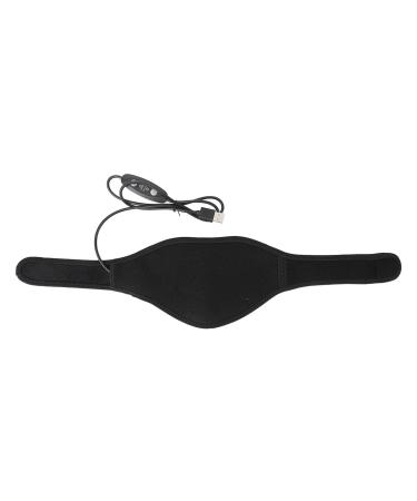 Tyenaza USB neck heating cushion heated neck massage device 5-speed vibration massage washable USB-heated neck wrap for neck back shoulder leg suitable for home use office work