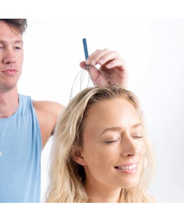 Body Back - Scalp Massager Head Massager Head Scratcher Massager Hair Scalp Massager Stocking Stuffer Stress Relief & Relaxation 2 Pack Silver 2-pack (Silver) - Buy Online on GoSupps.com