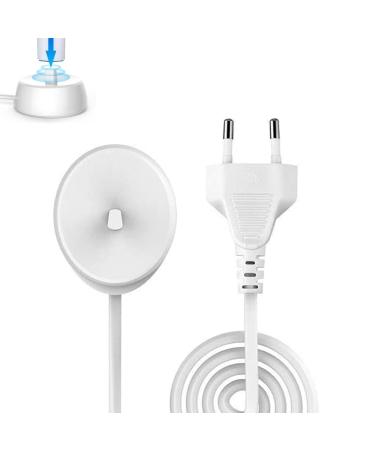 Rnitle USB charger replacement for oral b electrical toothbrush inductive charging station network cable charging station mesh cable environment ABS for oral b portable charger (white) - Buy Online on GoSupps.com