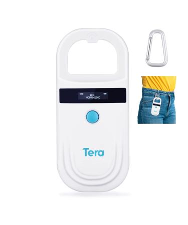 TERA PET Microchip Reader Scanner with D-Buckle RFID Portable Animal Chip ID Scanner With OLED DISCHAPE Recharged Pet Tag Scanner for Dog Cat Pig For ISO 11784/11785 FDX-B Emid Blue Taste - Buy Online on GoSupps.com