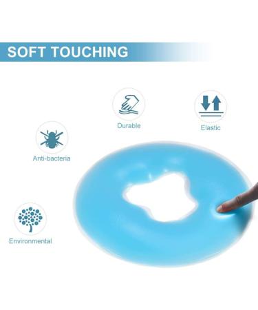 Salmue Silicone Face Relax Pillow - Soft Massage Headrest for Spa & Beauty Salon - Buy Online on GoSupps.com