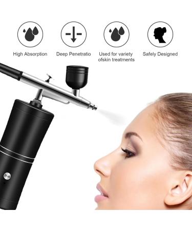 Facesunny Airbrush Kit with Compressor Rechargeable Cordless Non-Clogging High-Pressure AirBrush Set for Nail Art Makeup Painting Easy to Use - Buy Online on GoSupps.com