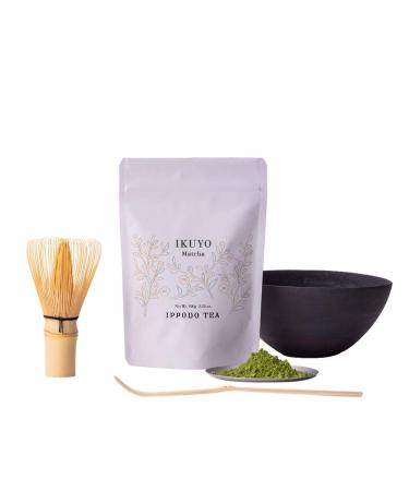 Ippodo Tea Kyoto Since 1717 Ikuyo Balanced Matcha 100g Resealable Bag - 3.52 Ounce - Buy Online on GoSupps.com