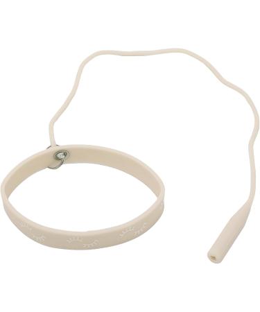 Tweezer Protector Wrist Strap Elastic Lash Extension Tweezers Holder Bracelet Silicone Skin Friendly Replaceable String Lightweight Soft for Salon (Beige) - Buy Online on GoSupps.com