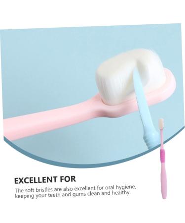 Buy Minkissy 2pcs Soft Toothbrush Set Gentle Fur Cleaning Brush for Ultimate Care | International Shipping Available - Buy Online on GoSupps.com
