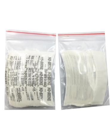 Whisverse 72Pc/Lot No-Shine Wig Tape Double Adhesive Hair Tape Strips Waterproof for Toupee/Lace Front Wigs Film Bonding