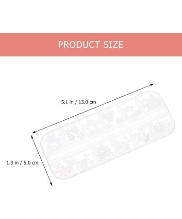 FOMIYES 1 Box Nail Art Accessories Ornament Decor Nail Stud Girls Jewelry Summer Nail Decals Nail Art Bow Flower Charms Girl Flower Nail Charms Phone DIY Charms Manicure Tools - Buy Online on GoSupps.com