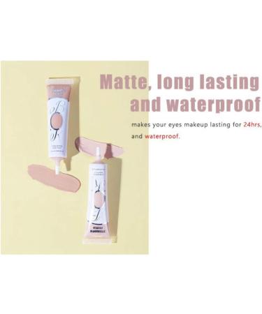 Kybbe Eyeshadow Primers Long Lasting Waterproof Long Lasting Liquid Crease-Free Wear Glitter Smooth Eyeshadow Primer Cream Cosmetic For Eye Base Makeup 15ml - Buy Online on GoSupps.com