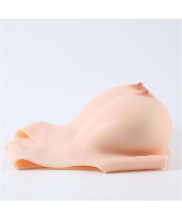 Knobco Round Collar Realistic Silicone Breast Form Enhancers for Mastectomy - White Skin J Size (2035g) - Perfect for Cosplay Weddings & Holidays - Buy Online on GoSupps.com