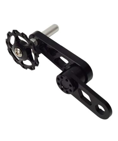 Coherny Single Speed Bike Chain Tensioner Lightweight Aluminum Alloy Bicycle Replacement Accessories Black