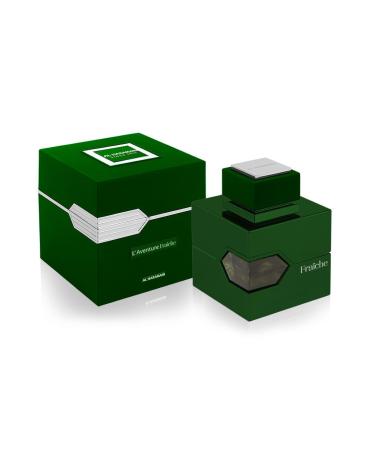 Al Haramain LAventure Fraiche for Unisex - 3.38 oz Extrait De Parfum 3.38 Fl Oz (Pack of 1) Fresh