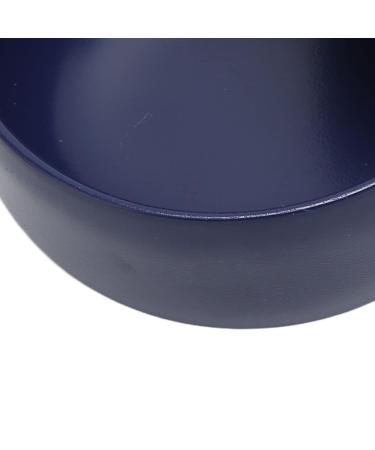 Light Dark Blue Shaving Foam Bowl - Premium Shaving Soap Bowl for Household Use | International Shipping Available - Buy Online on GoSupps.com