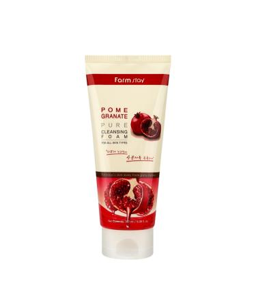 FARM STAY POMEGRANATE PURE CLEANSING FOAM 180ML