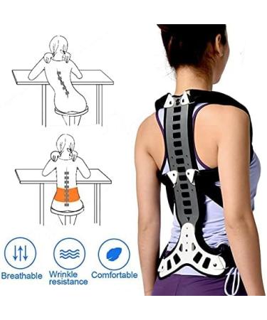Kyphosis Corrector Brace Adjustable Back Posture Corrector Upper Back Support For Men Women For Kyphosis Hunch Relief And Hunchback Or Lordosis Spine Treatment XL Code Uptodate33 - Buy Online on GoSupps.com