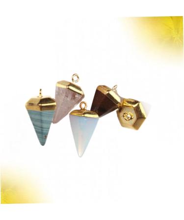 Lurrose 10 Pcs Crystal Diy Pendant J Necklace for Women Crystal Fashion Jewelry Charm Commemorate Miss - Buy Online on GoSupps.com