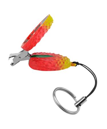 Beavorty Strawberry Nail Toddler Nail Clipper Fruit Nail Clippers for Women toenail Clippers Mini Nail Clippers Portable Fingernail Clipper Child Stainless Steel Tool fold