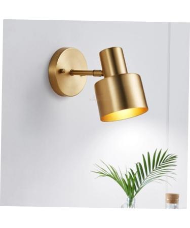 Hemobllo Bedroom Wall Sconce Brass Wall Sconces Brass Sconce Plug in Wall Sconces Wall Lamp European Style Wall Light - Buy Online on GoSupps.com