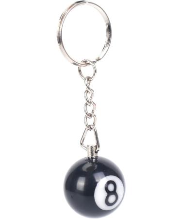 Geieold 2X Billiard Ball Keyring - Lucky Pool Ball Keychain for Pool Lovers | International Shipping Available - Buy Online on GoSupps.com