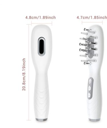 Scalp Massager | Electric Massage Comb | Hair Oil Massager | Hair Growth Comb | Hair Growth Device | Hair Growth Comb Scalp Massager Hair Growth Device Comb Hair Loss For Men Women - Buy Online on GoSupps.com