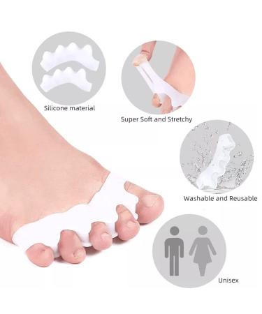 Posture Guy Mike Bundle: Large Toe Separators and Socks Dividers for Bunions, Plantar Fasciitis, and Foot Pain Relief - Buy Online on GoSupps.com