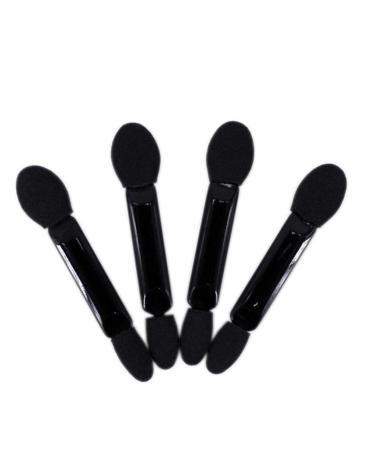 Solustre eyeshadow Applicator eyeshadow brush sponge applianter disposable eye shadow brush eyes shadow sponge sponge eyes make-up applicator (black)