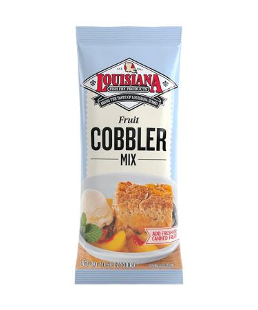 Louisiana Cobbler Mix 10.58 oz - Pack of 2 | Delicious Southern Dessert Blend - Buy Online on GoSupps.com