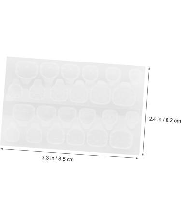  Housoutil Housoutil 15 Sheets Nail Jelly Glue False Nails Glue for Nail Charms Waterproof Labels Stickers for Nail Art Stickers Nail Art - Buy Online on GoSupps.com
