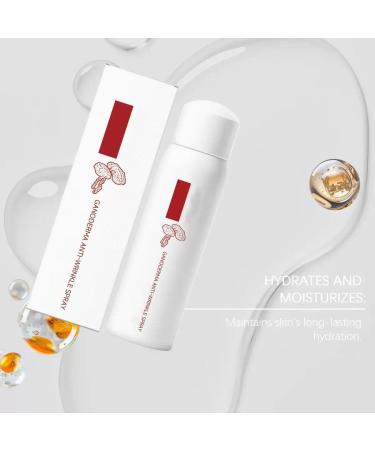JIAOY Lingzhi AntiWrinkle Rejuvenating Water Ganoderma Serum Spray Moisturizing Moisturizing and AntiAging Firming Water Reduces Fine Lines and Wrinkles Suitable for All Skin Types 2 Pieces - Buy Online on GoSupps.com