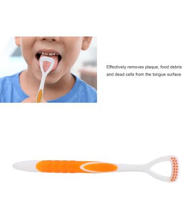 Professional Tongue Cleaner & Scraper for Bad Breath | Long Grip Tongue Brush | Effective Oral Hygiene - Buy Online on GoSupps.com