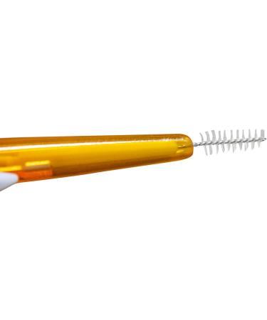 Vivid Interdental Toothbrush Pack of 96 | Best for Plaque Removal Braces Dentures & Tight Teeth - Medium 1.2-1.5mm - Buy Online on GoSupps.com