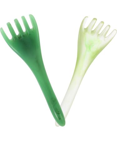 Frcolor 6 STK Electric Hair Comb Massager & Gua Sha Scraper - Foot Scrubber & Scalp Relaxation Tool for Ultimate Relaxation - Buy Online on GoSupps.com