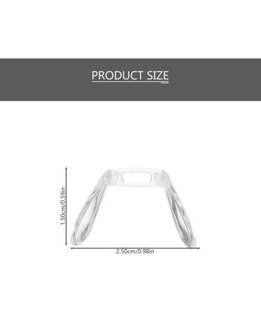 Lurrose 4-Pack Glasses Nose Pads - Cushioned Saddle Lane Nose Pieces for Comfort | Ideal for Glasses Sports & Face Trainer - Buy Online on GoSupps.com
