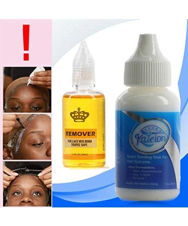 Tape In Extension Adhesive Remover - Fast Acting Residue Remover for Hair Extensions & Wigs - Buy Online on GoSupps.com