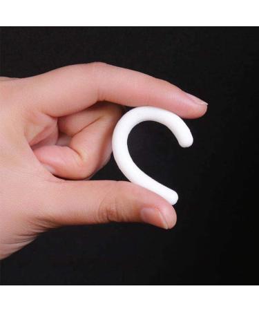 SPEEDWOX Earmuffs Accessories - 5 Pairs Soft Silicone Ear Caps & Hooks for Pain Prevention | White - Buy Online on GoSupps.com