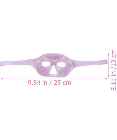 of 3 Half Reusable Cooling Eye Hot and Cold School Travel Sleeping Eye Swelling Relief Plaster Shape Set Blindfold Face - Buy Online on GoSupps.com